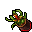 Flower Pot (Ember Queen, Growing)