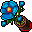 Flower Pot (Midnight Bloom, Grown Dry)
